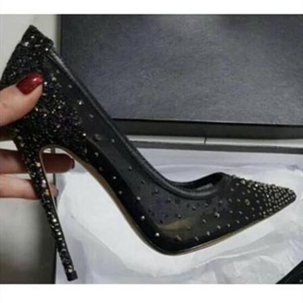 dress shoes 2021 high heel sieve stiletto women pointed party wedding shoe plus size heels 11cm black color mesh cloth 55#
dress shoes 2021 high heel sieve stiletto women pointed party wedding shoe plus size heels 11cm black color mesh cloth 55#