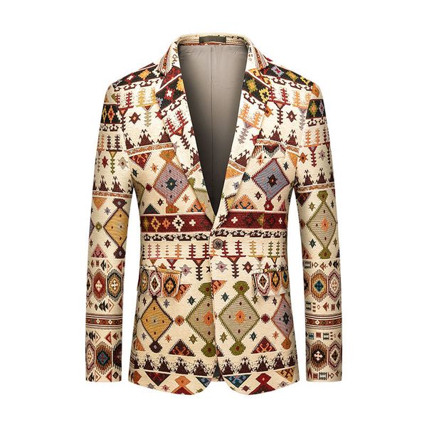 the flower printed blazer men new slim fit one blazers clothing fashion male jacket 601 6d4x, White;black
the flower printed blazer men new slim fit one blazers clothing fashion male jacket 601 6d4x, White;black