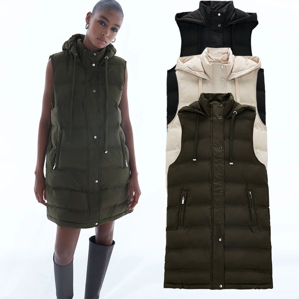 2021 women winter vest zipper coats new striped hooded down cotton jacket parkas female warm thick big pocket outwear f01e, Black;white
2021 women winter vest zipper coats new striped hooded down cotton jacket parkas female warm thick big pocket outwear f01e, Black;white