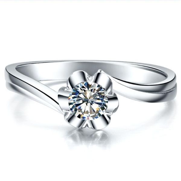 cluster rings pretty test positive 0.25ct 4mm d-e moissanite diamond ring genuine s925 engagement jewelry for women wedding, Golden;silver
cluster rings pretty test positive 0.25ct 4mm d-e moissanite diamond ring genuine s925 engagement jewelry for women wedding, Golden;silver