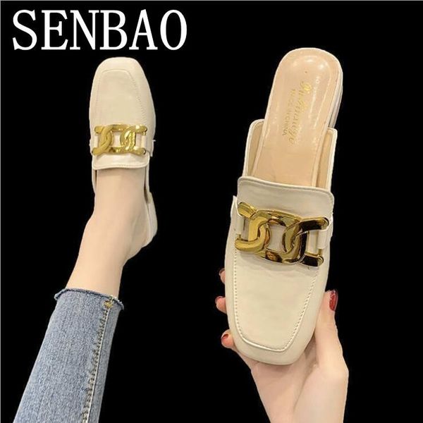 slippers plus size woman mules shoes 2021 slipper tassel chains metal buckle design square toe back strap single, Black
slippers plus size woman mules shoes 2021 slipper tassel chains metal buckle design square toe back strap single, Black