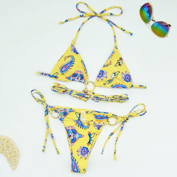 print bikini 2021 swimwear women halter push up swimsuit female brazilian bikini set bather bathing suits summer beach wear, Black
print bikini 2021 swimwear women halter push up swimsuit female brazilian bikini set bather bathing suits summer beach wear, Black
