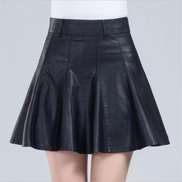 skirts woman high pu falda jupe lady lined female spring plus size a-line autumn oversized above knee leather slim skirt, Black
skirts woman high pu falda jupe lady lined female spring plus size a-line autumn oversized above knee leather slim skirt, Black