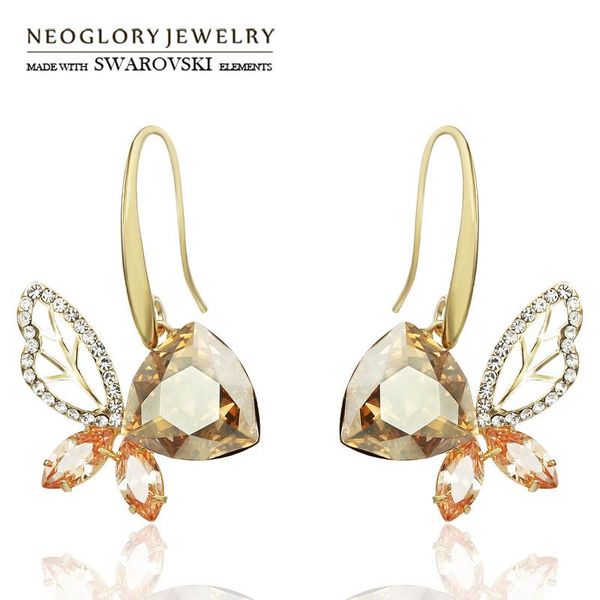 dangle & chandelier neoglory austria crystal rhinestone zircon long drop earrings light yellow gold color champagne elegant butterfly design, Silver
dangle & chandelier neoglory austria crystal rhinestone zircon long drop earrings light yellow gold color champagne elegant butterfly design, Silver