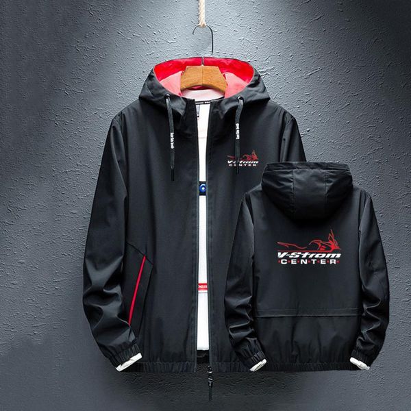 men's hoodies & sweatshirts motorcycle v-strom dl 650 spring zipper leisure comfortable jacket printing fashion slim hooded windbreaker, Black
men's hoodies & sweatshirts motorcycle v-strom dl 650 spring zipper leisure comfortable jacket printing fashion slim hooded windbreaker, Black