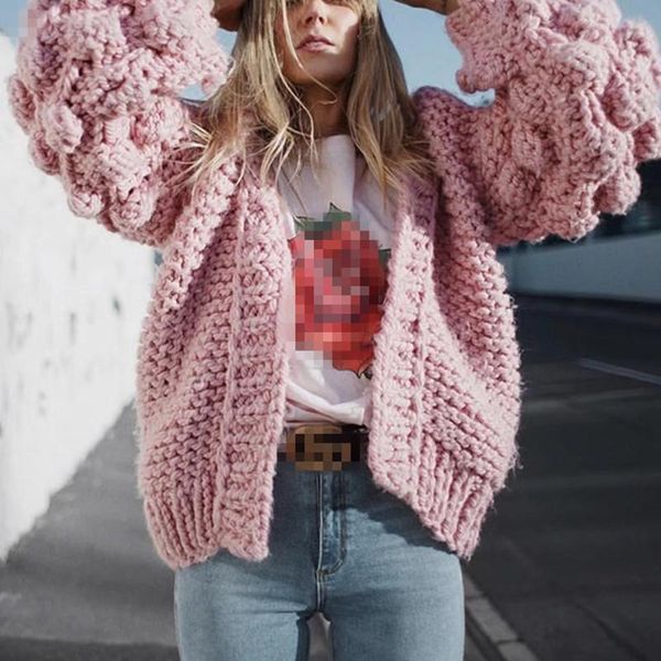 women's trench coats loose sweater coat winter women red knitted weave manual ball thick open stitch casual lantern sleeve cardigans, Tan;black
women's trench coats loose sweater coat winter women red knitted weave manual ball thick open stitch casual lantern sleeve cardigans, Tan;black