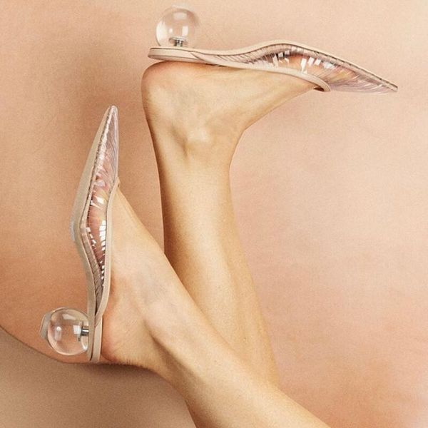 strange style heels mules shoes women clear slides spring transparent slippers women pointy pantuflas de mujer chinelo8602769, Black
strange style heels mules shoes women clear slides spring transparent slippers women pointy pantuflas de mujer chinelo8602769, Black