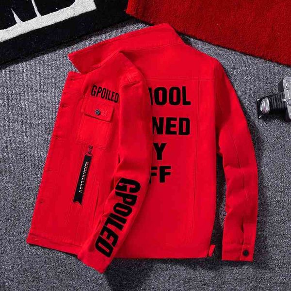summer thin denim jacket korean slim fit clothes casual fashion men's baseball jacket, Black
summer thin denim jacket korean slim fit clothes casual fashion men's baseball jacket, Black
