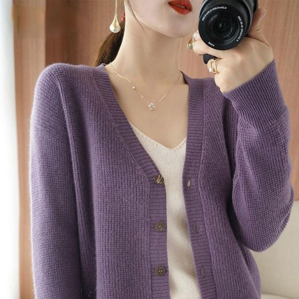women's knits & tees women 2021 spring autumn knitted cardigan sweaters female coat v neck single breasted knitwear ladies long sleeve, White
women's knits & tees women 2021 spring autumn knitted cardigan sweaters female coat v neck single breasted knitwear ladies long sleeve, White