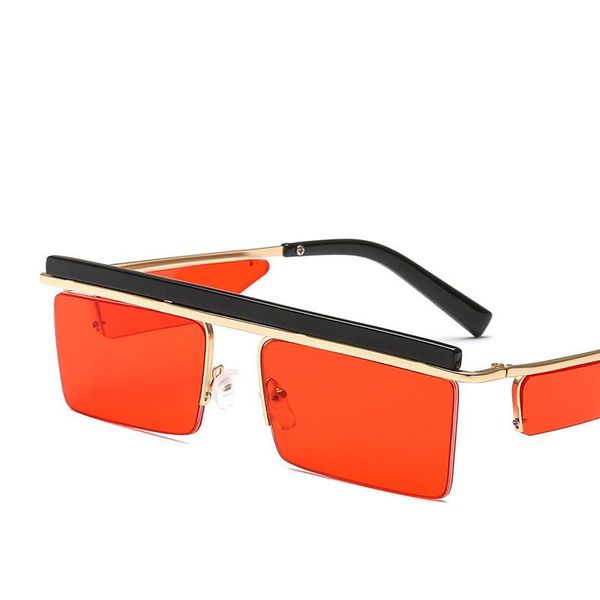 sunglasses rectangle personality men's and women's eyeglasses frameless square ocean sun glasses rimless eyewear, White;black
sunglasses rectangle personality men's and women's eyeglasses frameless square ocean sun glasses rimless eyewear, White;black