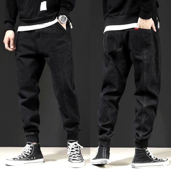 2021 new japanese vintage fashion loose fit black color denim cargo pants spliced designer streetwear hip hop jeans men joggers dyty, Blue
2021 new japanese vintage fashion loose fit black color denim cargo pants spliced designer streetwear hip hop jeans men joggers dyty, Blue