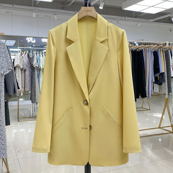 women's suits & blazers vanovich 2021 women summer solid color wild fashion ladies casual long sleeve korean style cloithing, White;black
women's suits & blazers vanovich 2021 women summer solid color wild fashion ladies casual long sleeve korean style cloithing, White;black