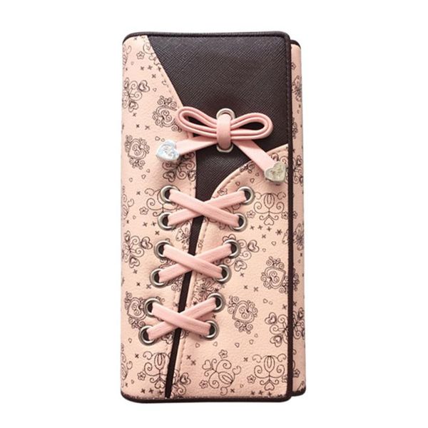 wallets women daily bowknot shopping hasp portable casual handheld handbag fashion clutch pu leather long wallet, Red;black
wallets women daily bowknot shopping hasp portable casual handheld handbag fashion clutch pu leather long wallet, Red;black