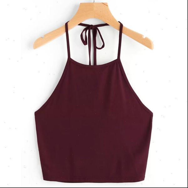 summer halter vest tank women sleeveless backless sleeveless crop female shirt camis drop shipping, White
summer halter vest tank women sleeveless backless sleeveless crop female shirt camis drop shipping, White