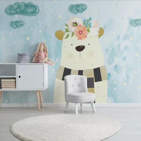wallpapers milofi custom 3d wallpaper mural hand-painted cute bear children's room background wall living bedroom decoration painting
wallpapers milofi custom 3d wallpaper mural hand-painted cute bear children's room background wall living bedroom decoration painting