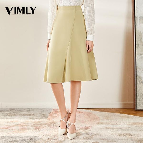 skirts vimly elegant women a-line skirt female high waist knee length casual solid street wear, Black
skirts vimly elegant women a-line skirt female high waist knee length casual solid street wear, Black