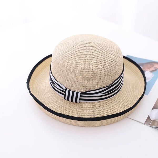 stingy brim hats the straw hat lady striped cloth with curling edge beach travel black border, Blue;gray
stingy brim hats the straw hat lady striped cloth with curling edge beach travel black border, Blue;gray