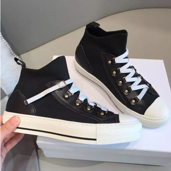 knitted high tube ladies canvas shoes letter lace thick bottom casual breathable thin women's vulcanized shoes casual shoes kljo001, Black
knitted high tube ladies canvas shoes letter lace thick bottom casual breathable thin women's vulcanized shoes casual shoes kljo001, Black
