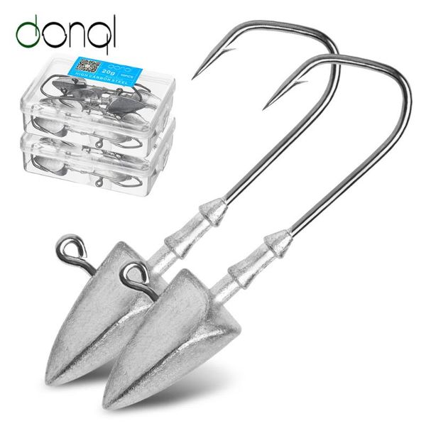 fishing hooks donql 10pcs/ box lead head hook barbed jig fishhook 3.5g 5g 7g 10g 14g 20g for soft worm lure carp set
fishing hooks donql 10pcs/ box lead head hook barbed jig fishhook 3.5g 5g 7g 10g 14g 20g for soft worm lure carp set