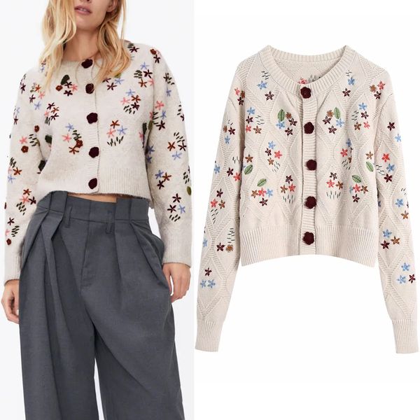 new floral 2021 embroidery cropped women autumn fashion crochet flower button vintage knitted cardigan sweater i6zi j9fe, White;black
new floral 2021 embroidery cropped women autumn fashion crochet flower button vintage knitted cardigan sweater i6zi j9fe, White;black