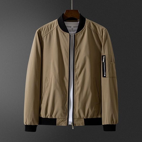men's jackets bomber male casual streetwear slim fit pilot coat men clothing big size hip hop solid biker windbreaker zipper jacket, Black;brown
men's jackets bomber male casual streetwear slim fit pilot coat men clothing big size hip hop solid biker windbreaker zipper jacket, Black;brown