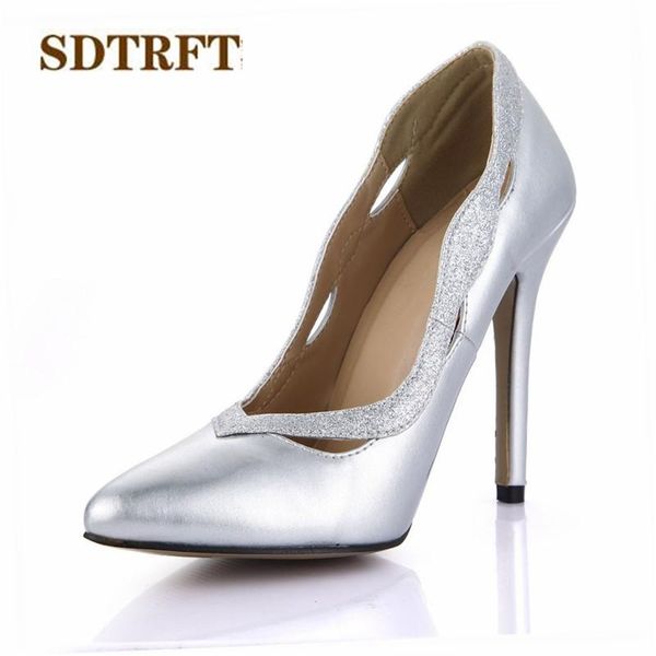 dress shoes sdtrft stilettos crossdresser 12cm thin heels single ladies woman spring autumn pointed toe sliver pumps plus:35-42 43, Black
dress shoes sdtrft stilettos crossdresser 12cm thin heels single ladies woman spring autumn pointed toe sliver pumps plus:35-42 43, Black