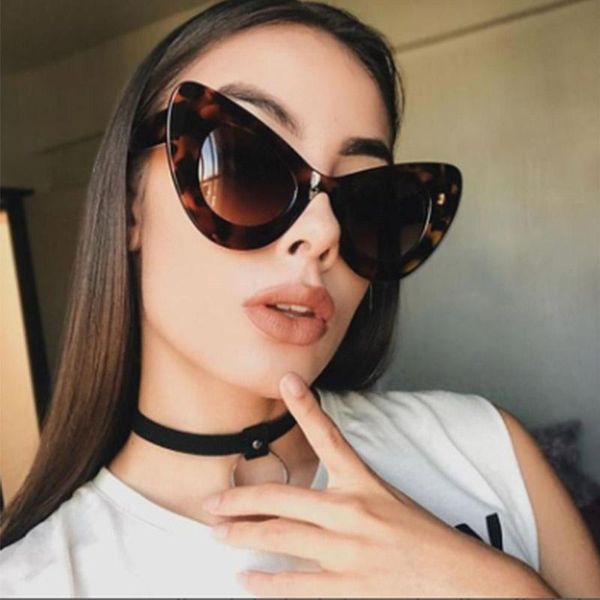 sunglasses fashion ladies vintage cat eye oversized women brand designer big butterfly sun glasses for female amber shades uv400, White;black
sunglasses fashion ladies vintage cat eye oversized women brand designer big butterfly sun glasses for female amber shades uv400, White;black