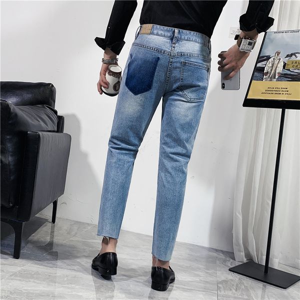 New High 2021 Quality All Games at Knee Height Ny Holes Torn Men's Korean Clothes Thin Casual Fit Blue Jeans Light Hot Selling 3XWI
New High 2021 Quality All Games at Knee Height Ny Holes Torn Men's Korean Clothes Thin Casual Fit Blue Jeans Light Hot Selling 3XWI