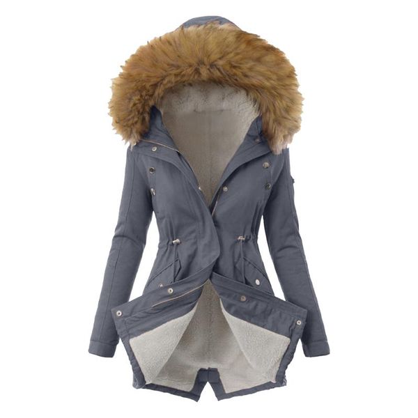 women's jackets women warm coat fashion streetwear jacket outwear fur' lined trench winter hooded thick keep overcoat chaqueta muj, Black;brown
women's jackets women warm coat fashion streetwear jacket outwear fur' lined trench winter hooded thick keep overcoat chaqueta muj, Black;brown