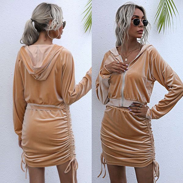 autumn and winter 2020 new leisure flannel long sve pure color suit for women, White
autumn and winter 2020 new leisure flannel long sve pure color suit for women, White