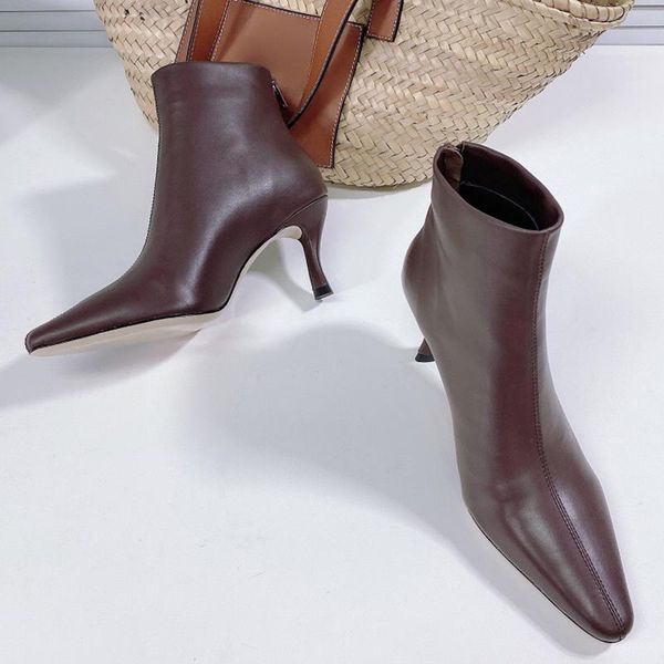 boots 2021 autumn fashion women shoes brand designer female with pointed toe, Black
boots 2021 autumn fashion women shoes brand designer female with pointed toe, Black