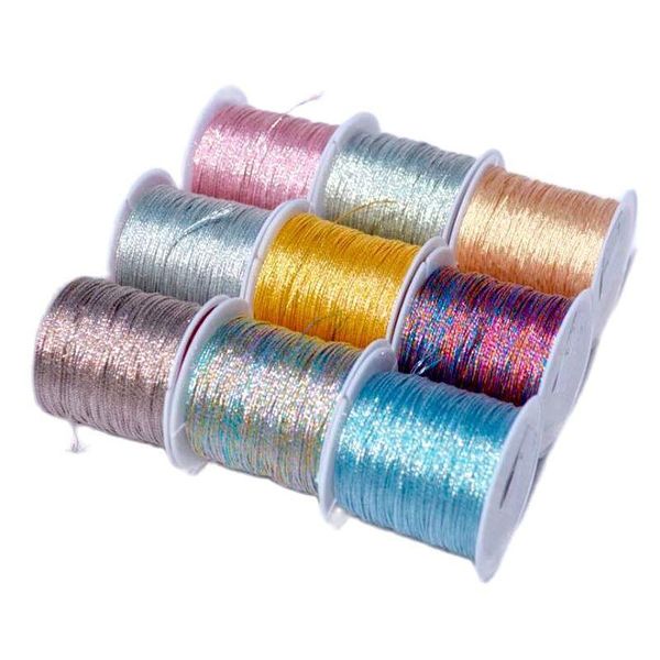 yarn gold and silver strands handmade diy bracelet braided thread symphony metal silk embroidery, Black;white
yarn gold and silver strands handmade diy bracelet braided thread symphony metal silk embroidery, Black;white