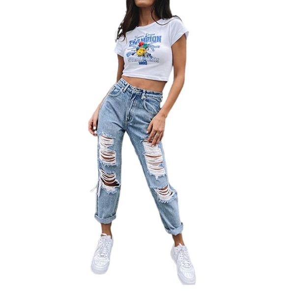 women's jeans streetwear women baggy ripped for high waist cargo pants fashion vintage hole mom denim trousers 8310, Blue
women's jeans streetwear women baggy ripped for high waist cargo pants fashion vintage hole mom denim trousers 8310, Blue