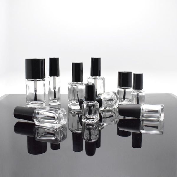storage bottles & jars 1pcs 5ml/10ml/15ml/20ml empty round square clear glass nails polish bottle with brush cap paint glue containers nail
storage bottles & jars 1pcs 5ml/10ml/15ml/20ml empty round square clear glass nails polish bottle with brush cap paint glue containers nail