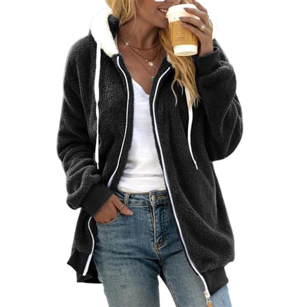 women's jackets jacket women fur plus size long sleeve coat zip up hooded autumn winter warm casual fleece, Black;brown
women's jackets jacket women fur plus size long sleeve coat zip up hooded autumn winter warm casual fleece, Black;brown