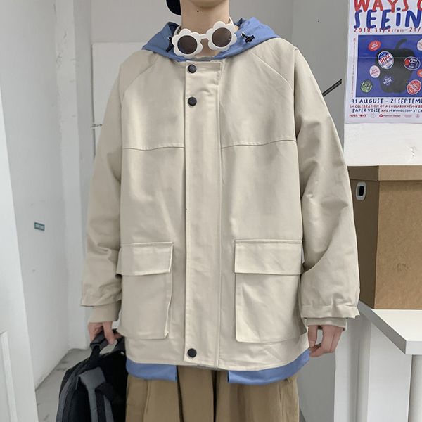 2021 new autumn korean cotton men's fashion solid color casual hooded jackets mens streetwear wild loose hip-hop bomber jacket men 56lh, Black;brown
2021 new autumn korean cotton men's fashion solid color casual hooded jackets mens streetwear wild loose hip-hop bomber jacket men 56lh, Black;brown