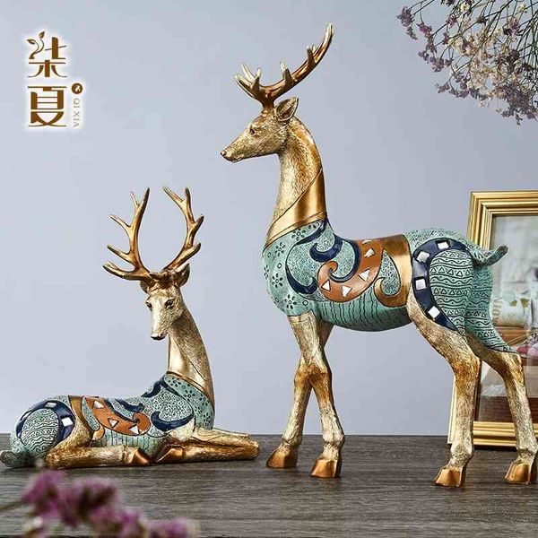 living porch sika deer european living room furniture home creative gift resin ornaments crafts
living porch sika deer european living room furniture home creative gift resin ornaments crafts