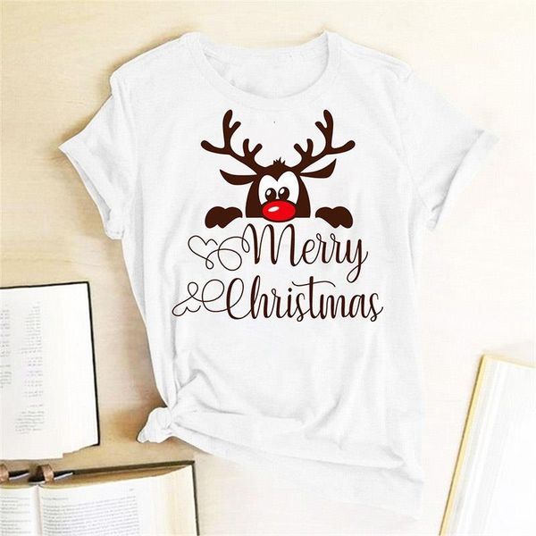 funny deer head printed t shirt women fashion christmas harajuku graphic tees shirts christmas tee women tshirt, White
funny deer head printed t shirt women fashion christmas harajuku graphic tees shirts christmas tee women tshirt, White