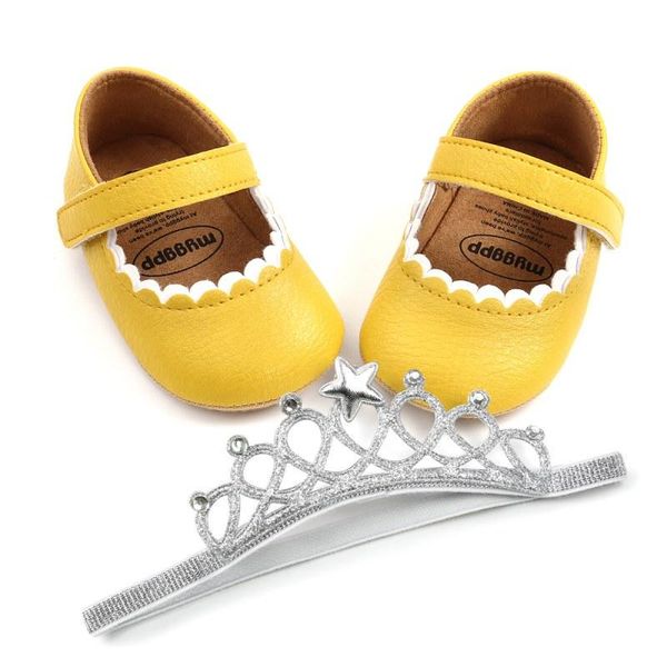 toddler newborn baby boy girl pu anti-slip soft sole crib shoes with princess hair band sneakers prewalker solid first walkes
toddler newborn baby boy girl pu anti-slip soft sole crib shoes with princess hair band sneakers prewalker solid first walkes