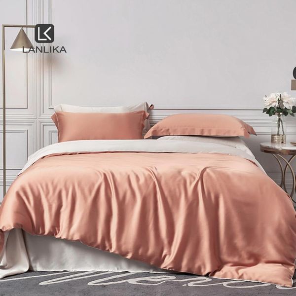 bedding sets lanlika women 100% silk set soft quilt cover bed sheet pillowcase flat double duvet home textile
bedding sets lanlika women 100% silk set soft quilt cover bed sheet pillowcase flat double duvet home textile