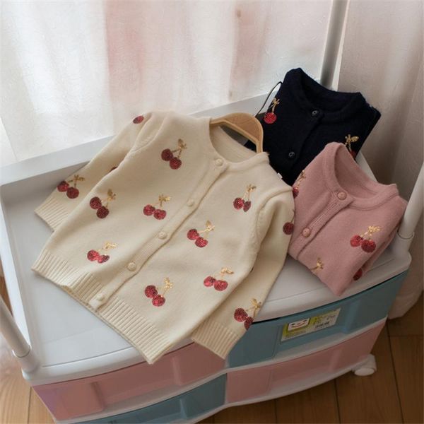 pullover autumn winter children kids long sleeve o neck cherry print knitwear sweater girls knitted cardigans baby outerwear casual coats, Blue
pullover autumn winter children kids long sleeve o neck cherry print knitwear sweater girls knitted cardigans baby outerwear casual coats, Blue