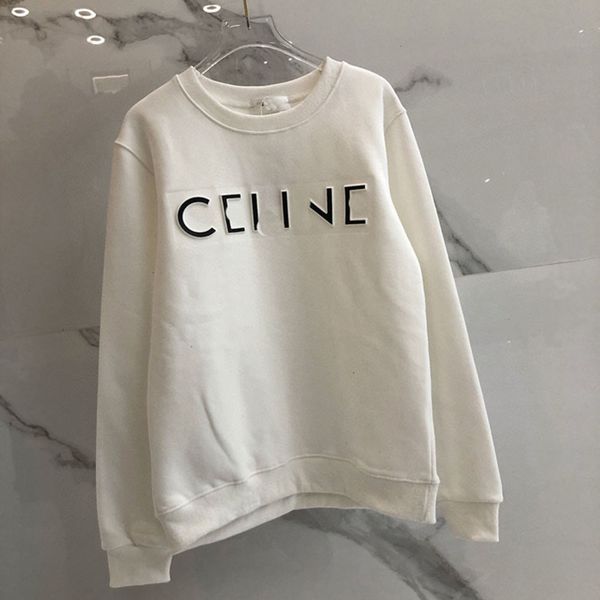 chao brand ce home fall / winter 2121 couple's steel seal letter plush round neck sweater women's loose, Black
chao brand ce home fall / winter 2121 couple's steel seal letter plush round neck sweater women's loose, Black