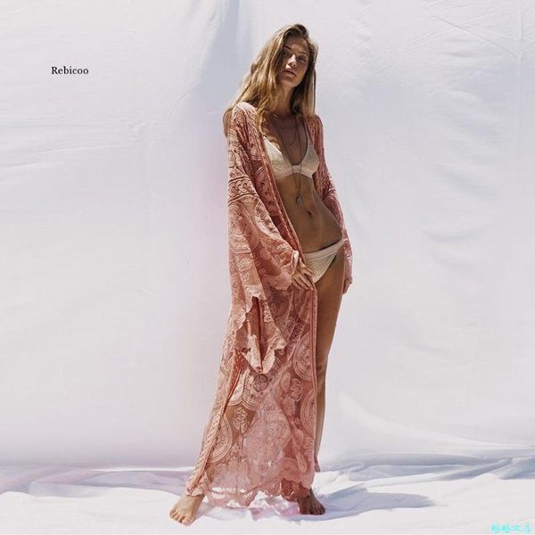 women's blouses & shirts boho inspired kimono maxi wrap beach tunic batwing sleeve long shirt self-tie waist kaftan cover up blusas, White
women's blouses & shirts boho inspired kimono maxi wrap beach tunic batwing sleeve long shirt self-tie waist kaftan cover up blusas, White