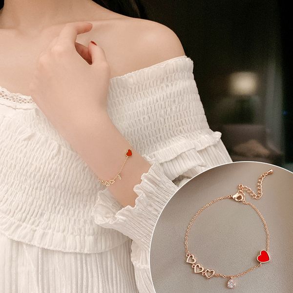 xianlan605 web celebrity fashion bracelets female leaves bowknot pearl bracelet of hearts niche design student girlfriends hand ac, Silver
xianlan605 web celebrity fashion bracelets female leaves bowknot pearl bracelet of hearts niche design student girlfriends hand ac, Silver