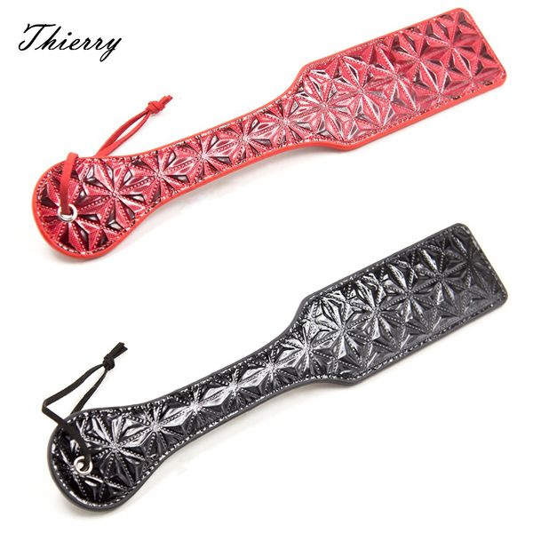 thierry pu leather paddle bondage restraint toys slave game whip spanking products for women
thierry pu leather paddle bondage restraint toys slave game whip spanking products for women
