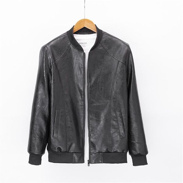 men's fur & faux 2021 winter men leather jacket pu solid color motorcycle business jackets windproof male plus size coats chaqueta moto, Black
men's fur & faux 2021 winter men leather jacket pu solid color motorcycle business jackets windproof male plus size coats chaqueta moto, Black