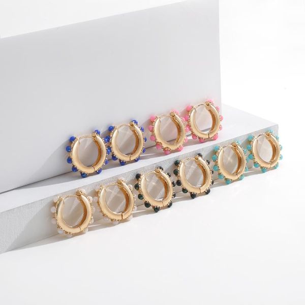 hoop & huggie 2021 fashion opal stone small earrings for women simple design round simulated pearl huggies crystal jewelry, Golden;silver
hoop & huggie 2021 fashion opal stone small earrings for women simple design round simulated pearl huggies crystal jewelry, Golden;silver