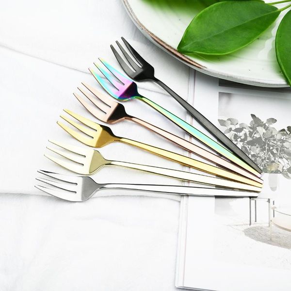 dinnerware sets 6pcs/set gold fork set snack cutlery mirror stainless steel tableware dessert fruit silverware
dinnerware sets 6pcs/set gold fork set snack cutlery mirror stainless steel tableware dessert fruit silverware