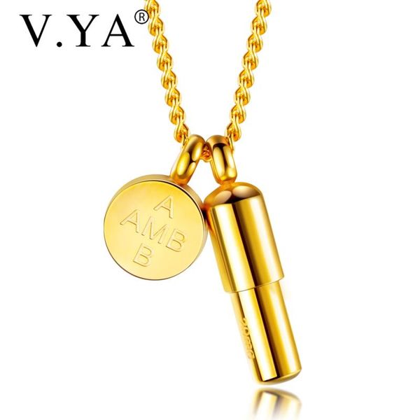 pendant necklaces v.ya stainless steel engraved name fashion simple cricle can open for men unique gift drop, Silver
pendant necklaces v.ya stainless steel engraved name fashion simple cricle can open for men unique gift drop, Silver