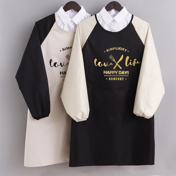waterproof and oilproof kitchen cooking apron women long sleeves
waterproof and oilproof kitchen cooking apron women long sleeves